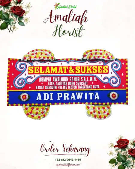 Papan Bunga Ucapan Selamat Tambaksogra